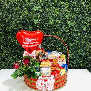 Mega Cesta Café da manhã Premium 40cm