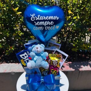 Caixa MDF + Balão Personalizado